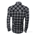 100% cotton flannel check shirts for men